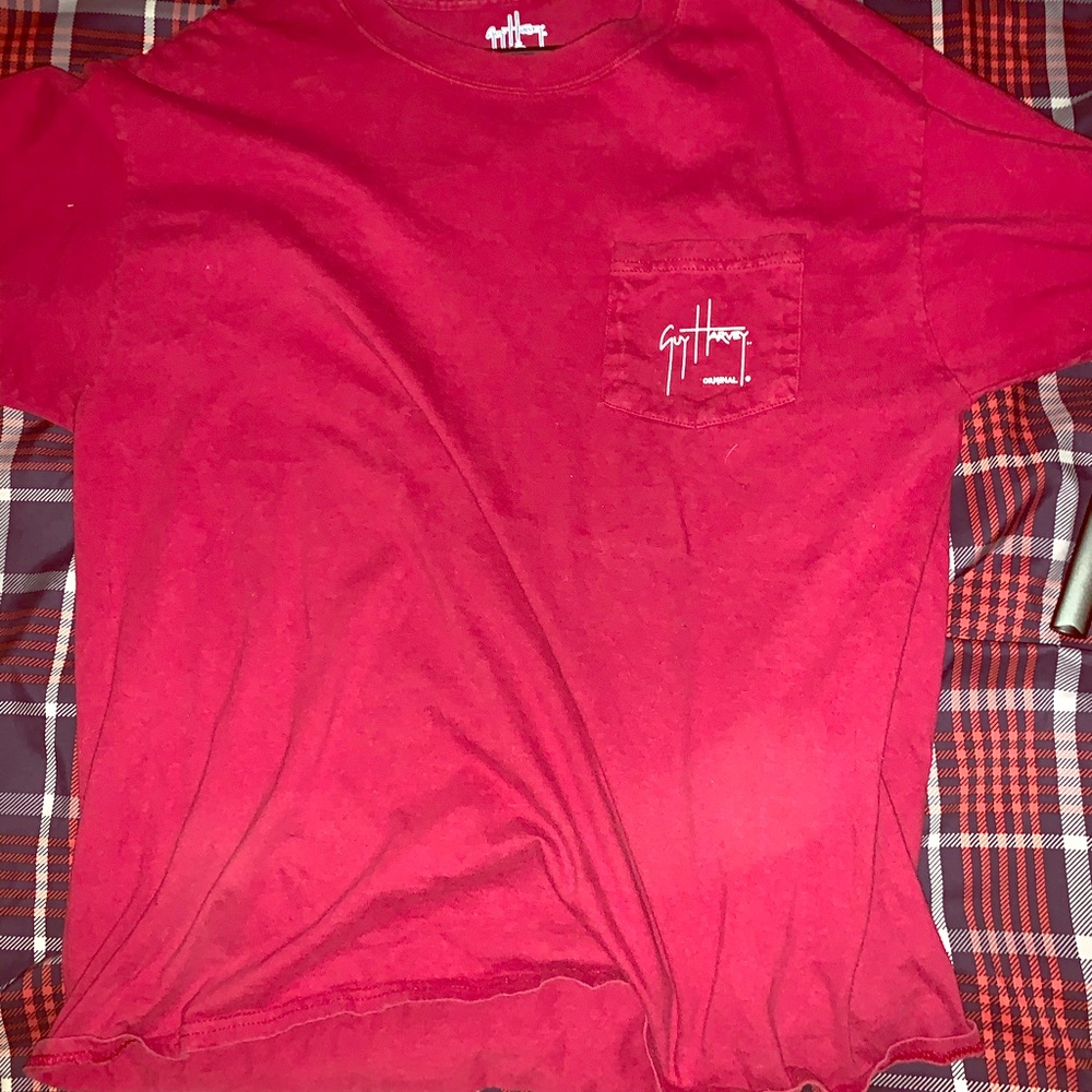 Large guy Harvey red tshirt